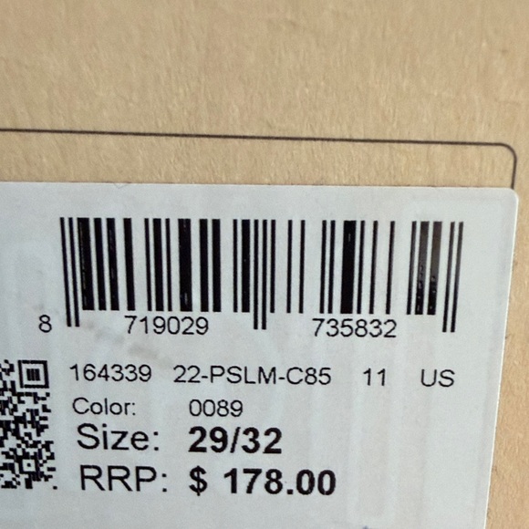 Scotch & Soda Dark Indigo Wide Leg Jeans - Picture 5 of 5